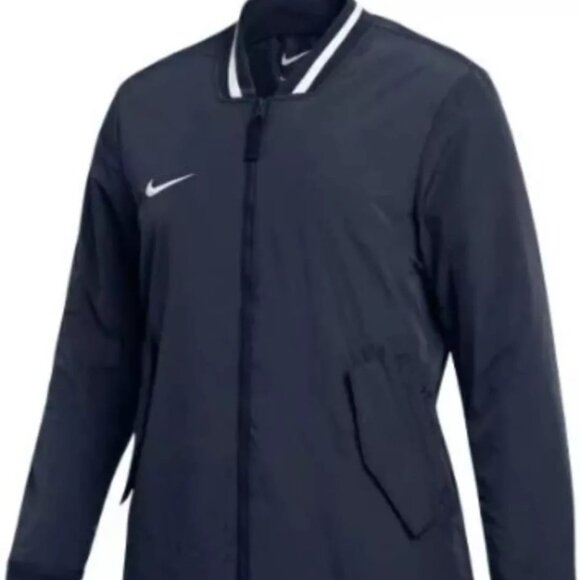 Nike Women's Dugout Bench Mid Thigh Jacket M DC9103-010 MSRP‎ $150 - Picture 1 of 9